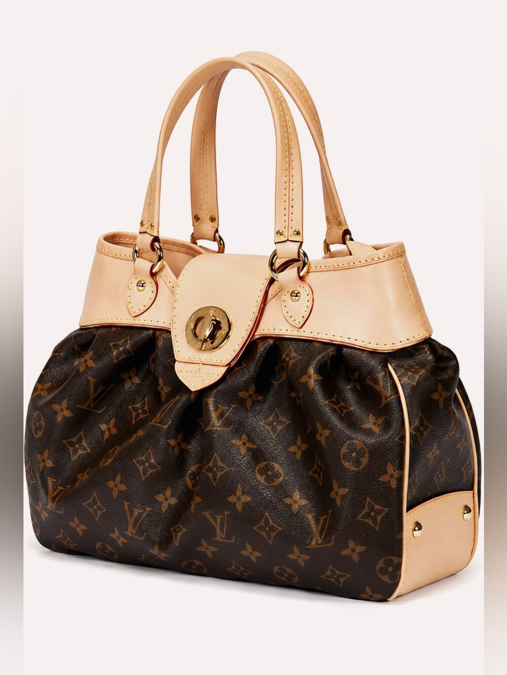 《NEW 2010》 Boetie PM Crossbody/Handbag Satchel Monogram Canvas Louis Vuitton